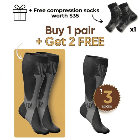 Compression Socks for Leg & Foot Relief