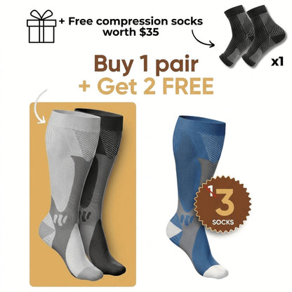 Compression Socks for Leg & Foot Relief