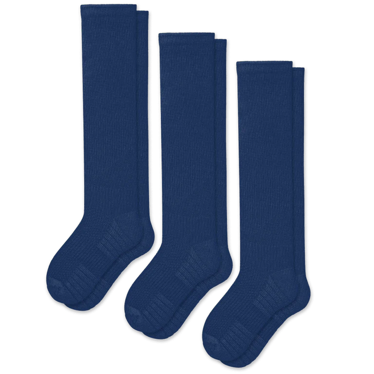 Navy Blue Compression Socks