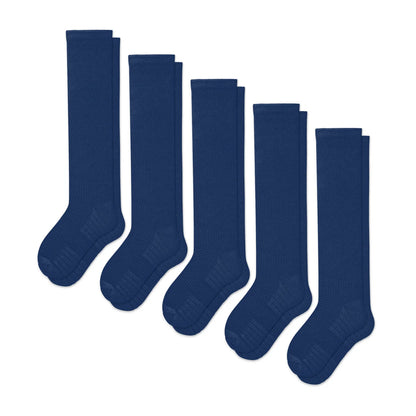Navy Blue Compression Socks