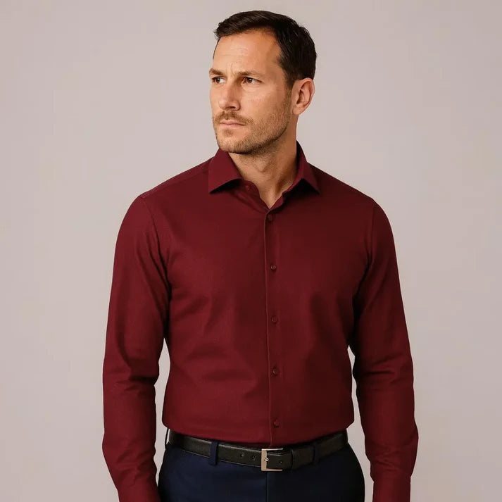 Slim-Fit Wrinkle-Free Shirt