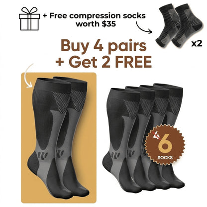 Compression Socks for Leg & Foot Relief