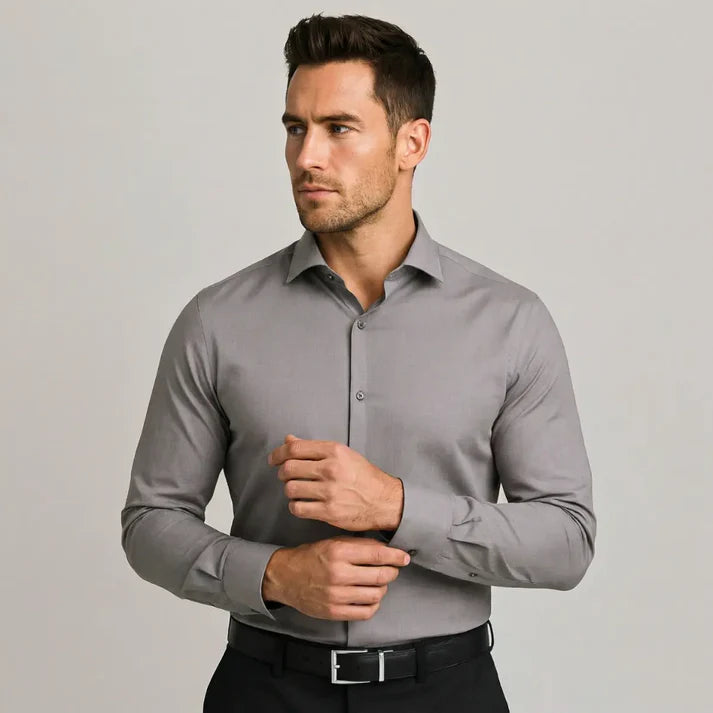 Slim-Fit Wrinkle-Free Shirt