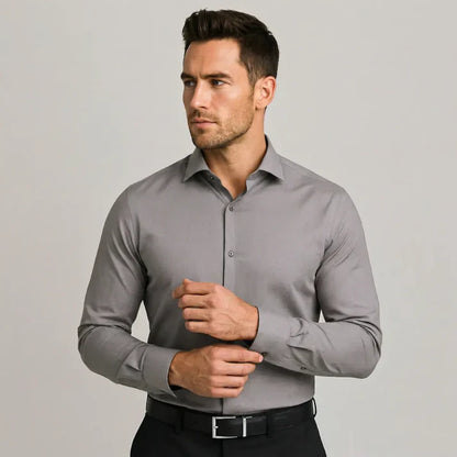 Slim-Fit Wrinkle-Free Shirt