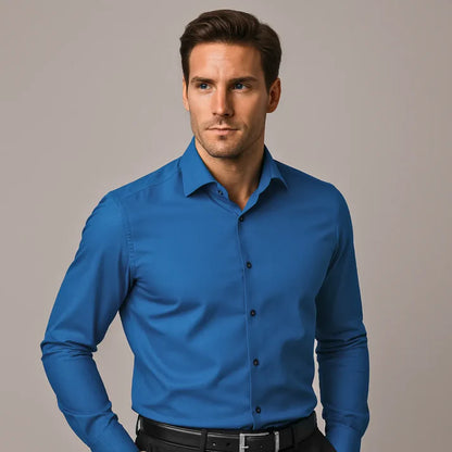 Slim-Fit Wrinkle-Free Shirt