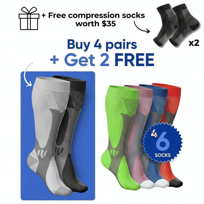 Compression Socks for Leg & Foot Relief