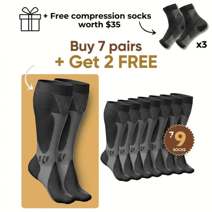 Compression Socks for Leg & Foot Relief