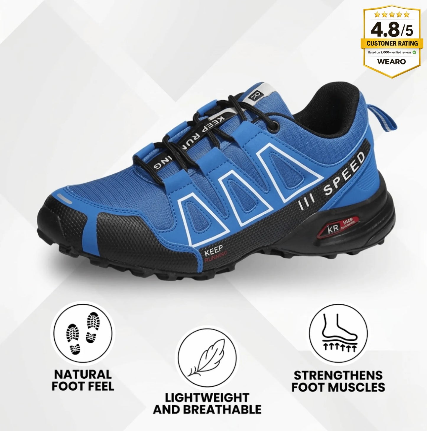 OrthoTrekking - Ergonomic Pain-Relief Trekking & Hiking Shoe