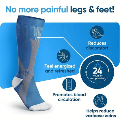 Compression Socks for Leg & Foot Relief