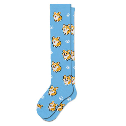 Dog Print Compression Socks
