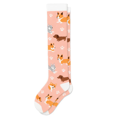 Dog Print Compression Socks