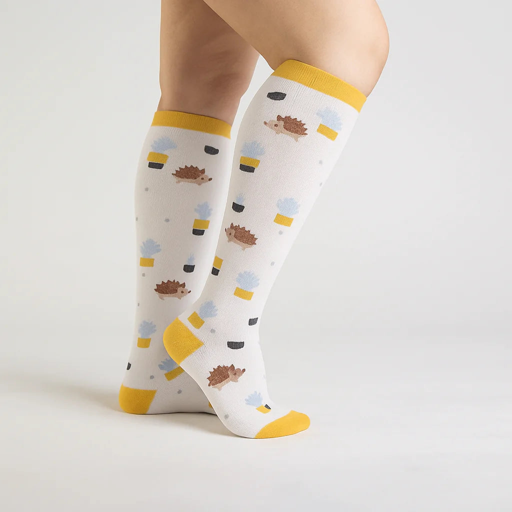 Dog Print Compression Socks