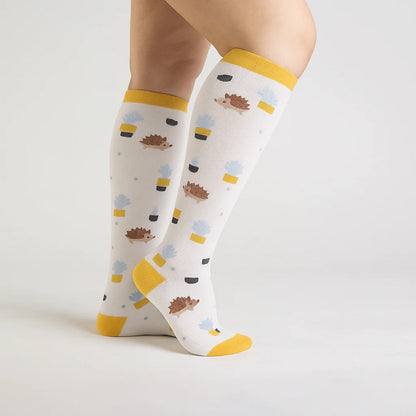Dog Print Compression Socks