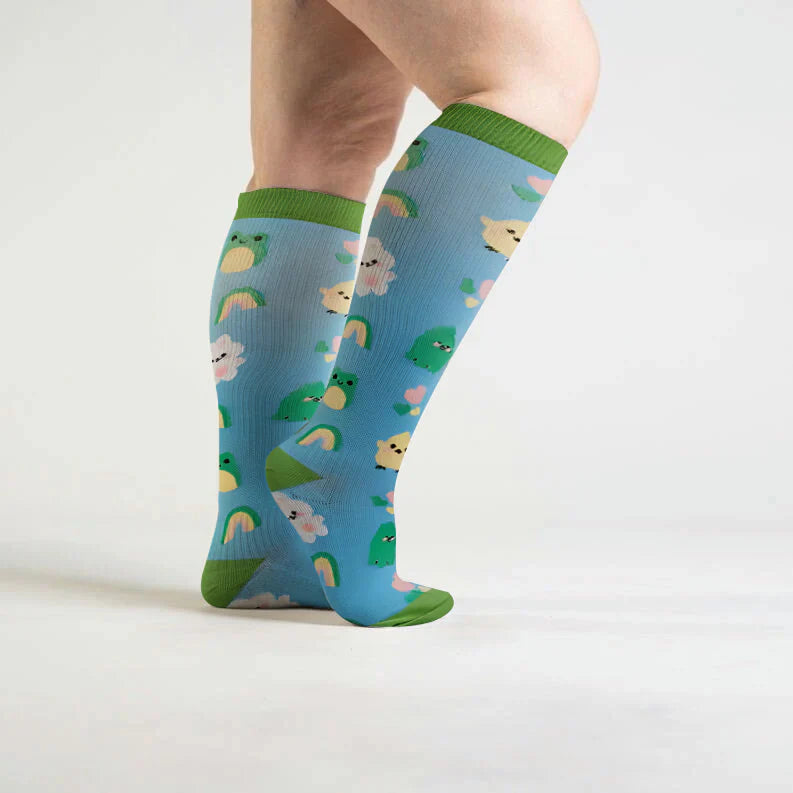 Dog Print Compression Socks
