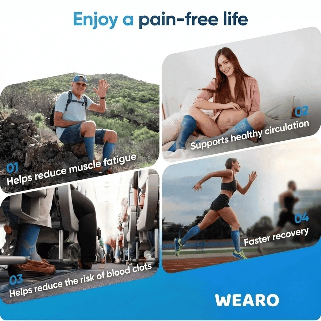 Compression Socks for Leg & Foot Relief
