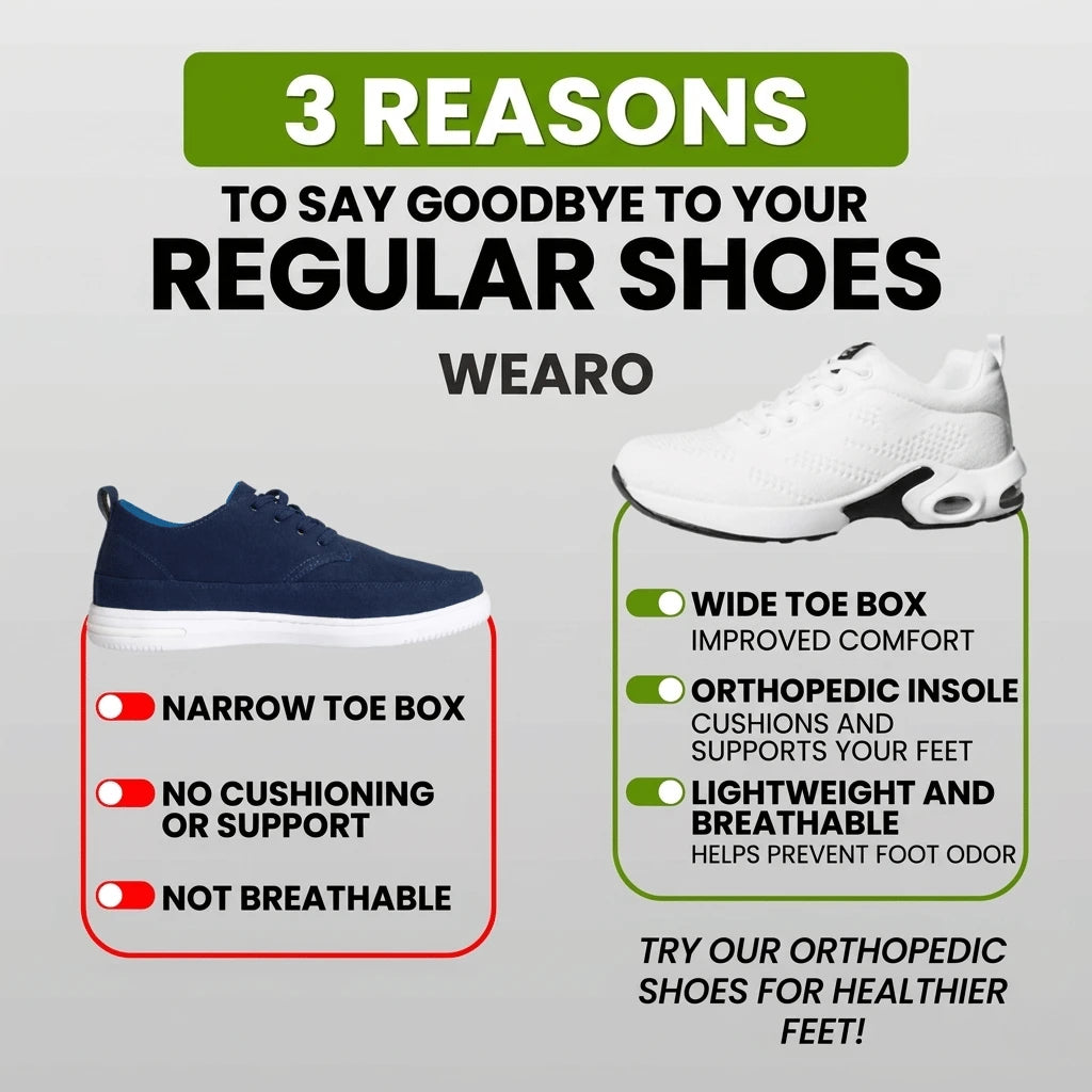 OrthoStep - Ergonomic pain relief shoes
