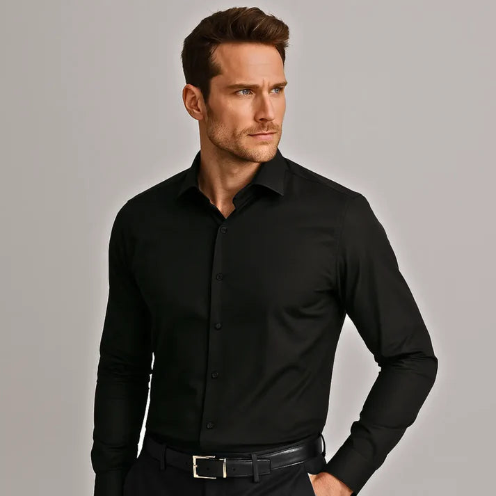 Slim-Fit Wrinkle-Free Shirt
