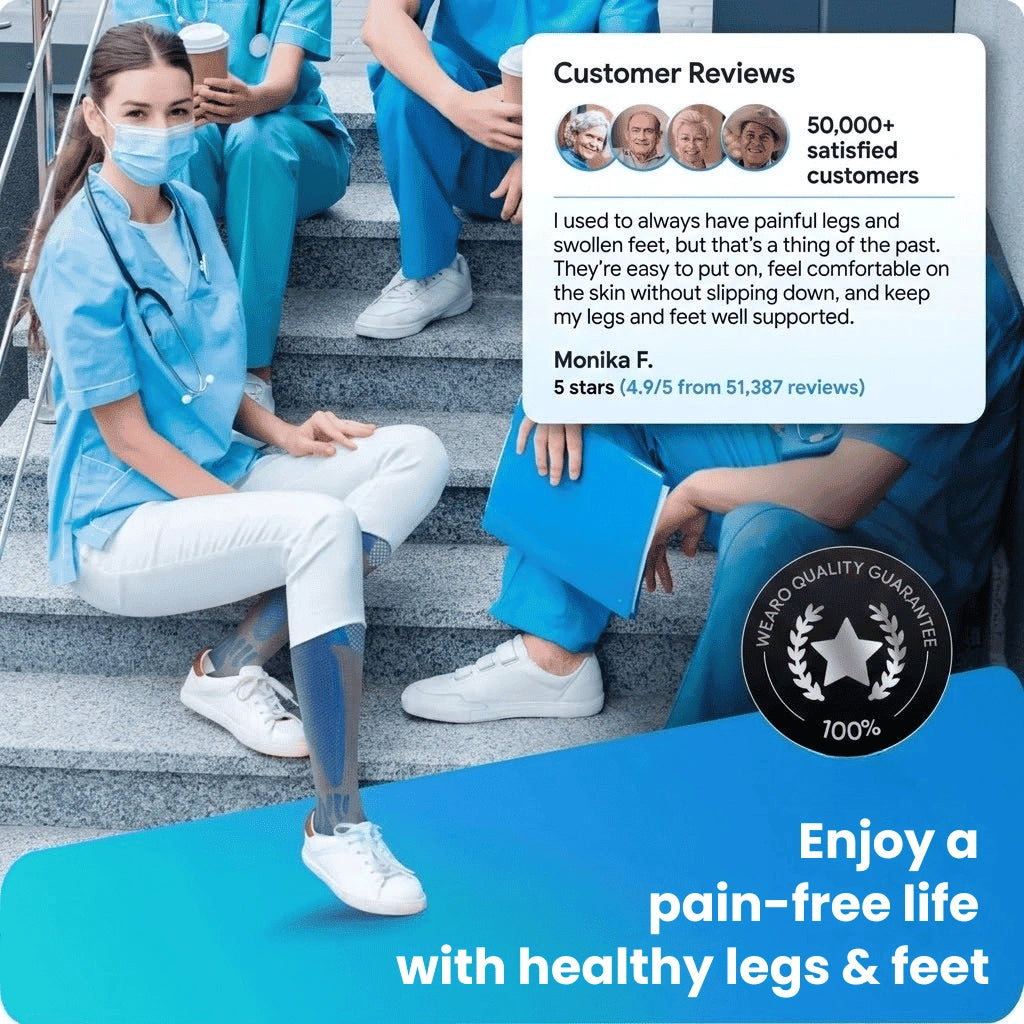 Compression Socks for Leg & Foot Relief