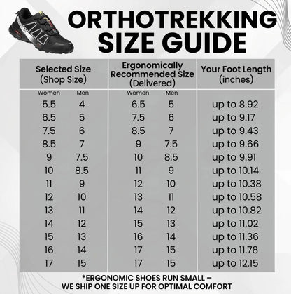OrthoTrekking - Ergonomic Pain-Relief Trekking & Hiking Shoe