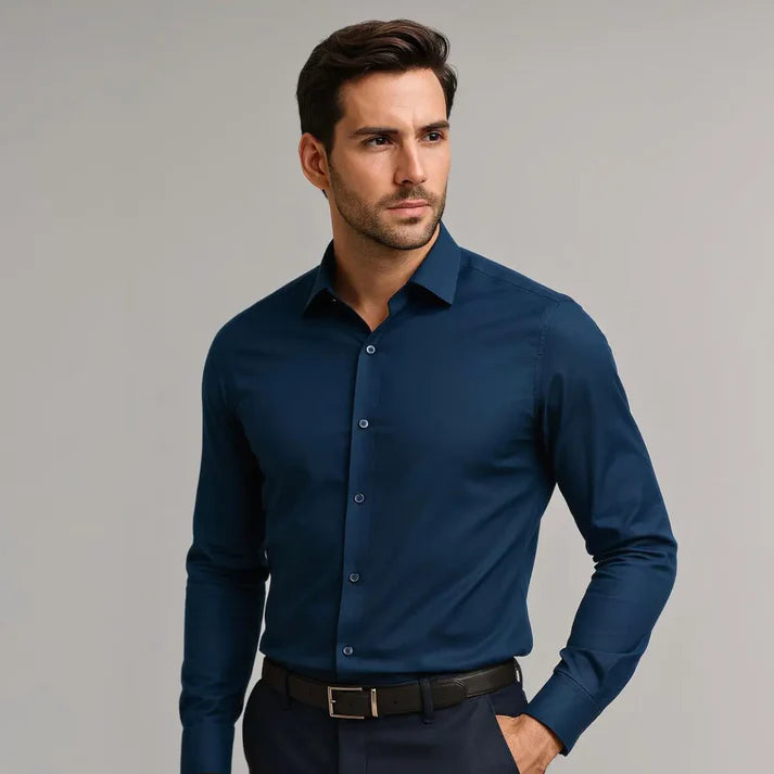 Slim-Fit Wrinkle-Free Shirt
