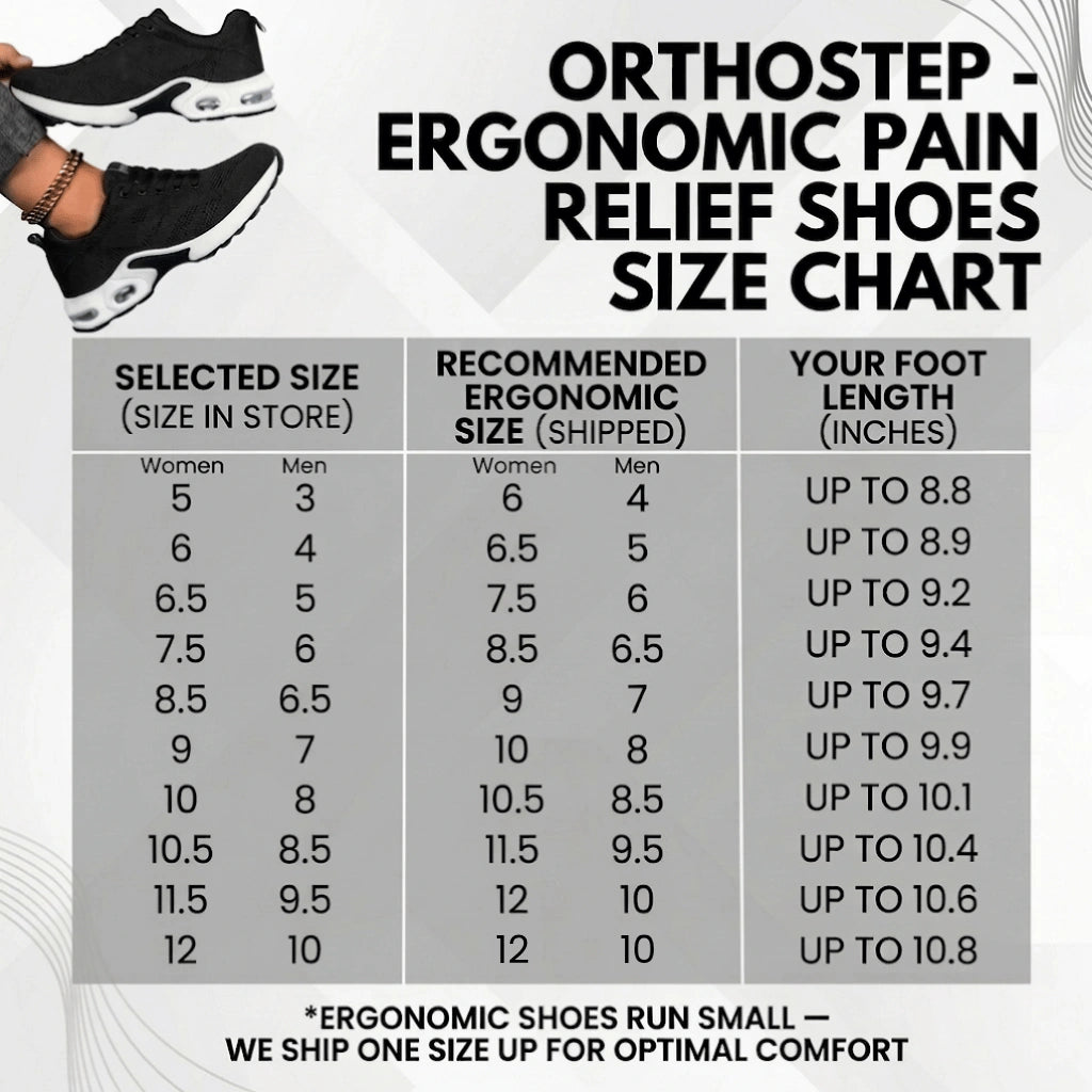 OrthoStep - Ergonomic pain relief shoes